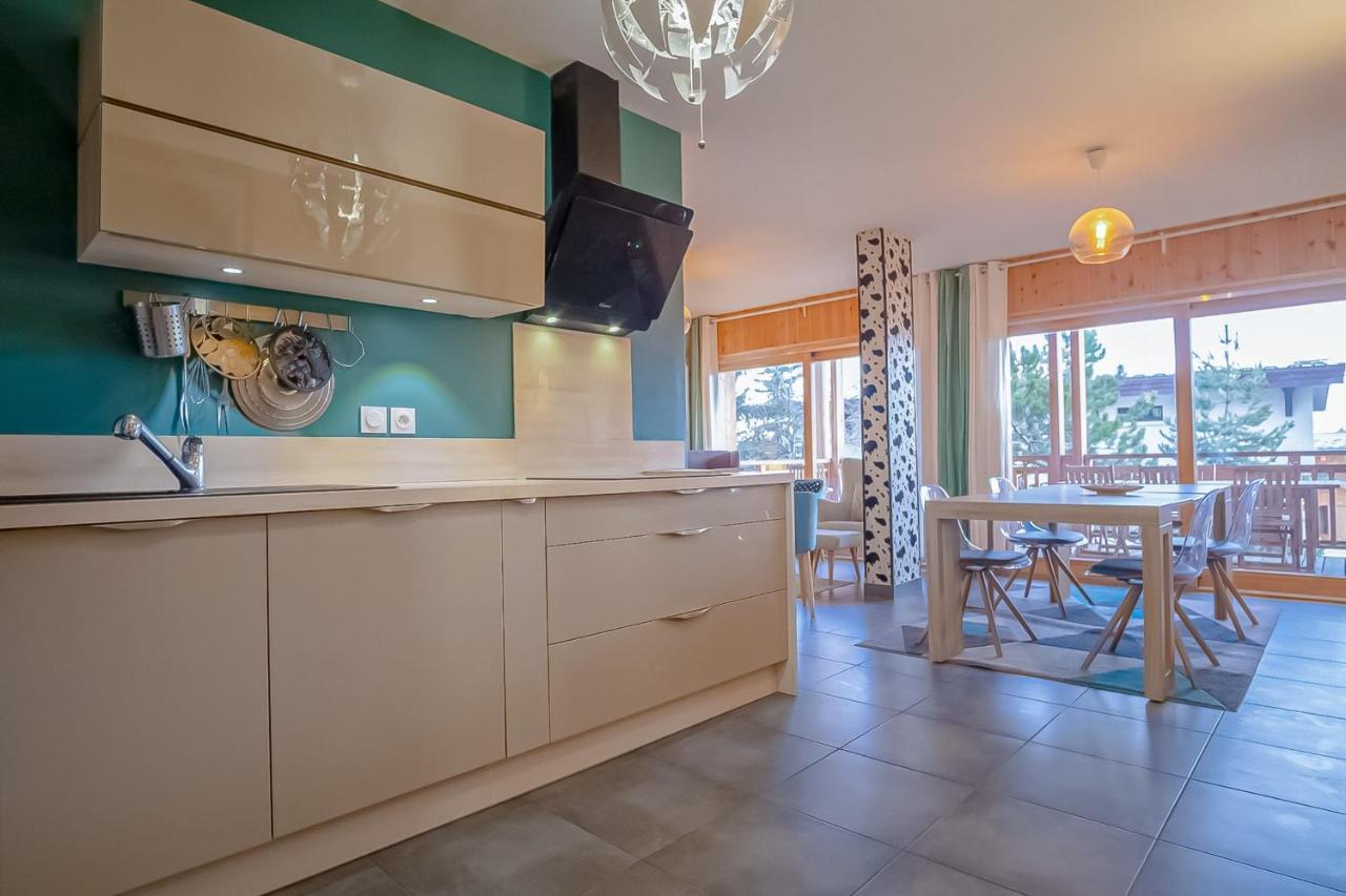 Appartement Bandera - Welkeys Huez Eksteriør billede